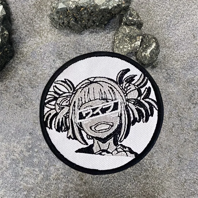 Parche de insignia de moral bordado de animación, brazalete táctico de My Hero Academy, gancho y bucle, mochila para exteriores, accesorios para sombrero, pegatinas - imagen 5