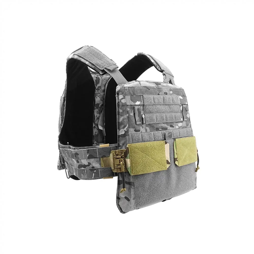 Kit de conversión de faja Molle de pared lateral AVS con hebilla de liberación rápida Molle para chaleco táctico de juego de guerra - imagen 4