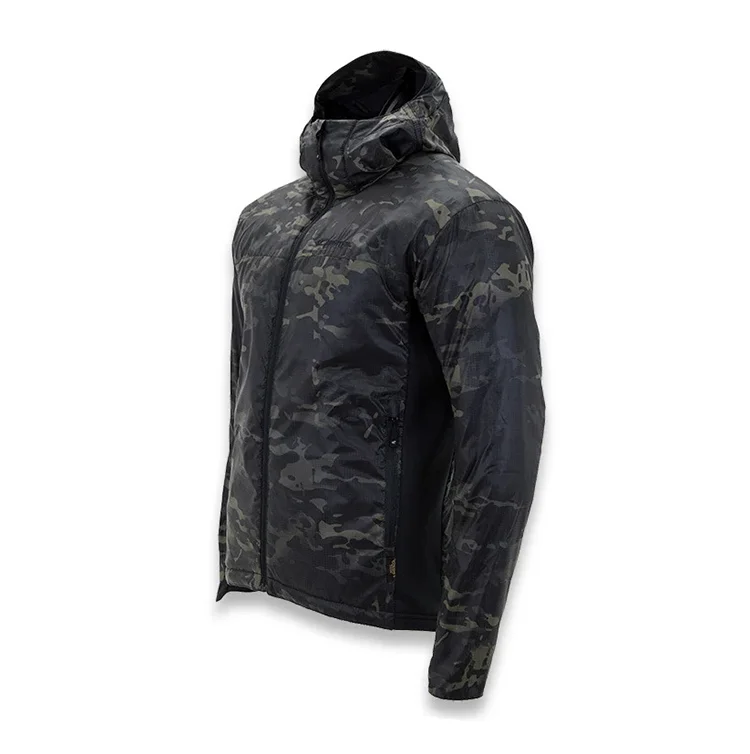 TLG-Chaqueta de combate ultraligera con ventilador del ejército, traje de algodón, relleno de algodón, antisalpicaduras de agua - imagen 4