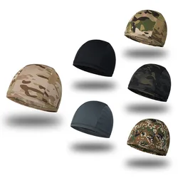 Gorro interior de casco de secado rápido, absorbente de sudor, transpirable, para deportes al aire libre, para montar en motocicleta y bicicleta