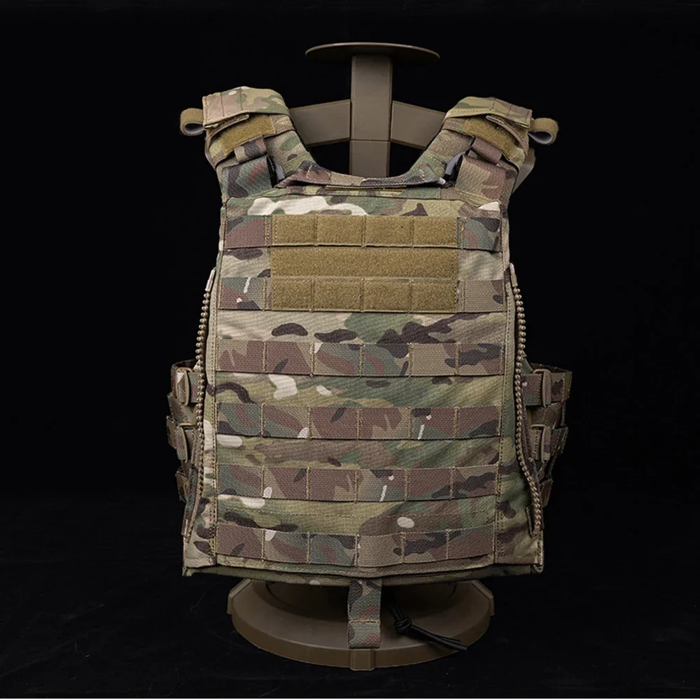 Portador de placa táctica AVS MBAV, chaleco de caza, sistema adaptable MOLLE Airsoft, armadura corporal de combate militar del ejército, chaleco multifuncional - imagen 5