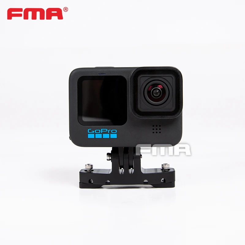 Soporte de cámara de acción FMA para cascos F1/F5: fijación de seis puntos para estabilidad y sin vibración - imagen 4