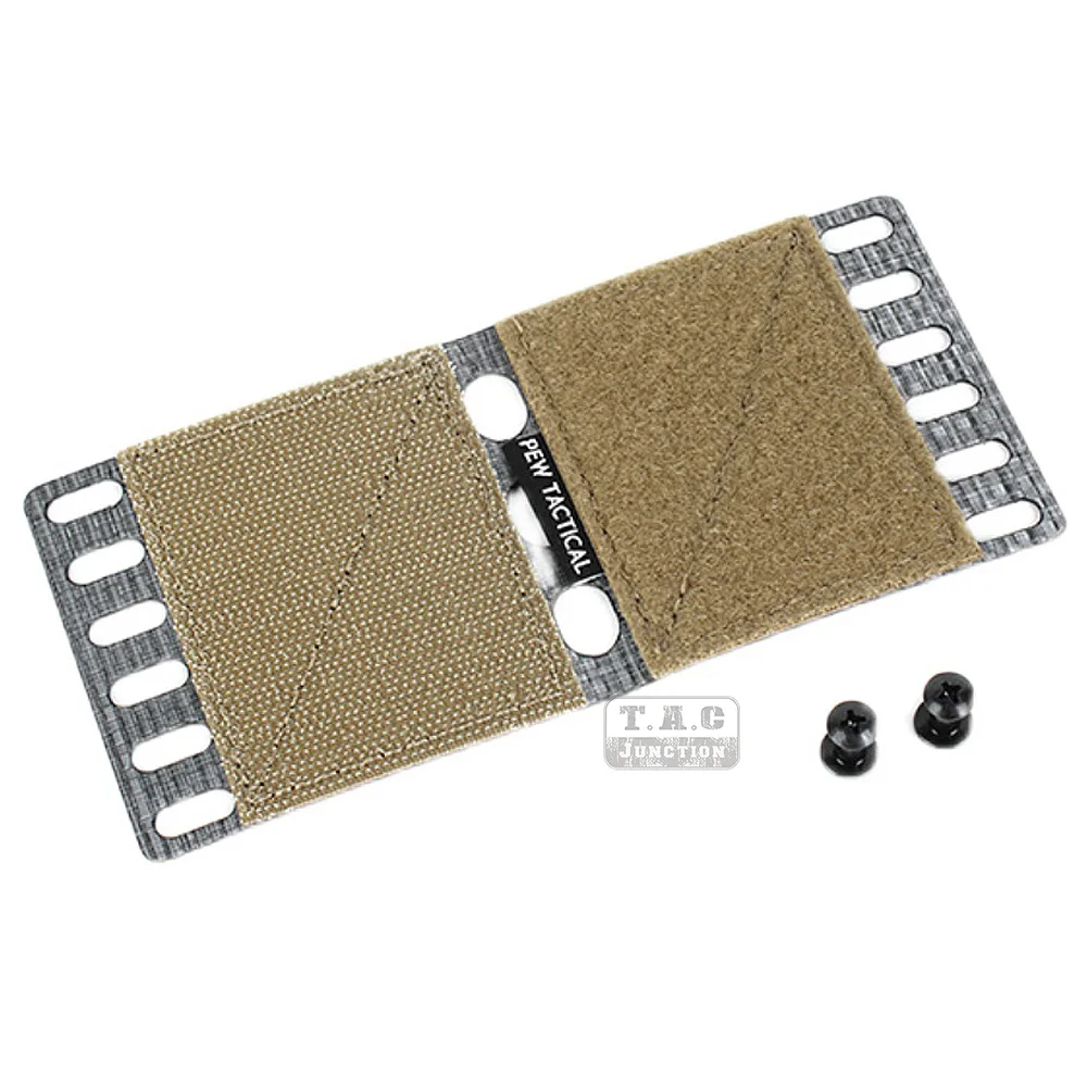 Plataforma de montaje de cuchillo de gancho y bucle de cuña para portador de placa, Material rígido de Tegris - imagen 5