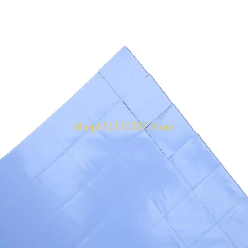 J1HC 100 mm x 100 mm mm CPU CPU Corriente calor para enfriamiento Termal silicona conductora silicona