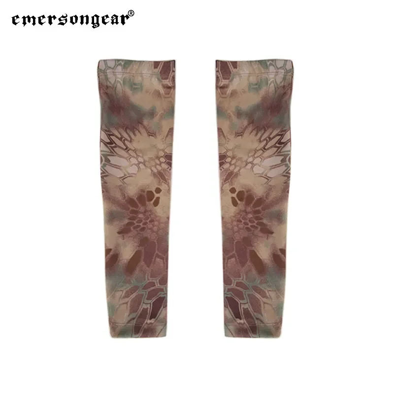 Emersongear-funda táctica 3D UOF50 + para brazo, protección solar UV de secado rápido, resistente al sol, para acampar al aire libre, ciclismo, camuflaje - imagen 5