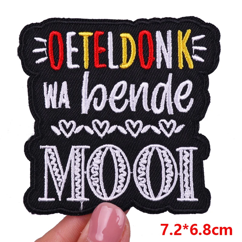 Parche bordado Carnaval Oeteldonk – Para uniforme