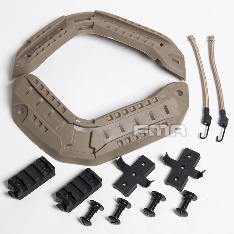 FMA-Guía de casco marítimo táctico para Paintball, rieles de casco, accesorios en ambos lados, TB926 - imagen 2