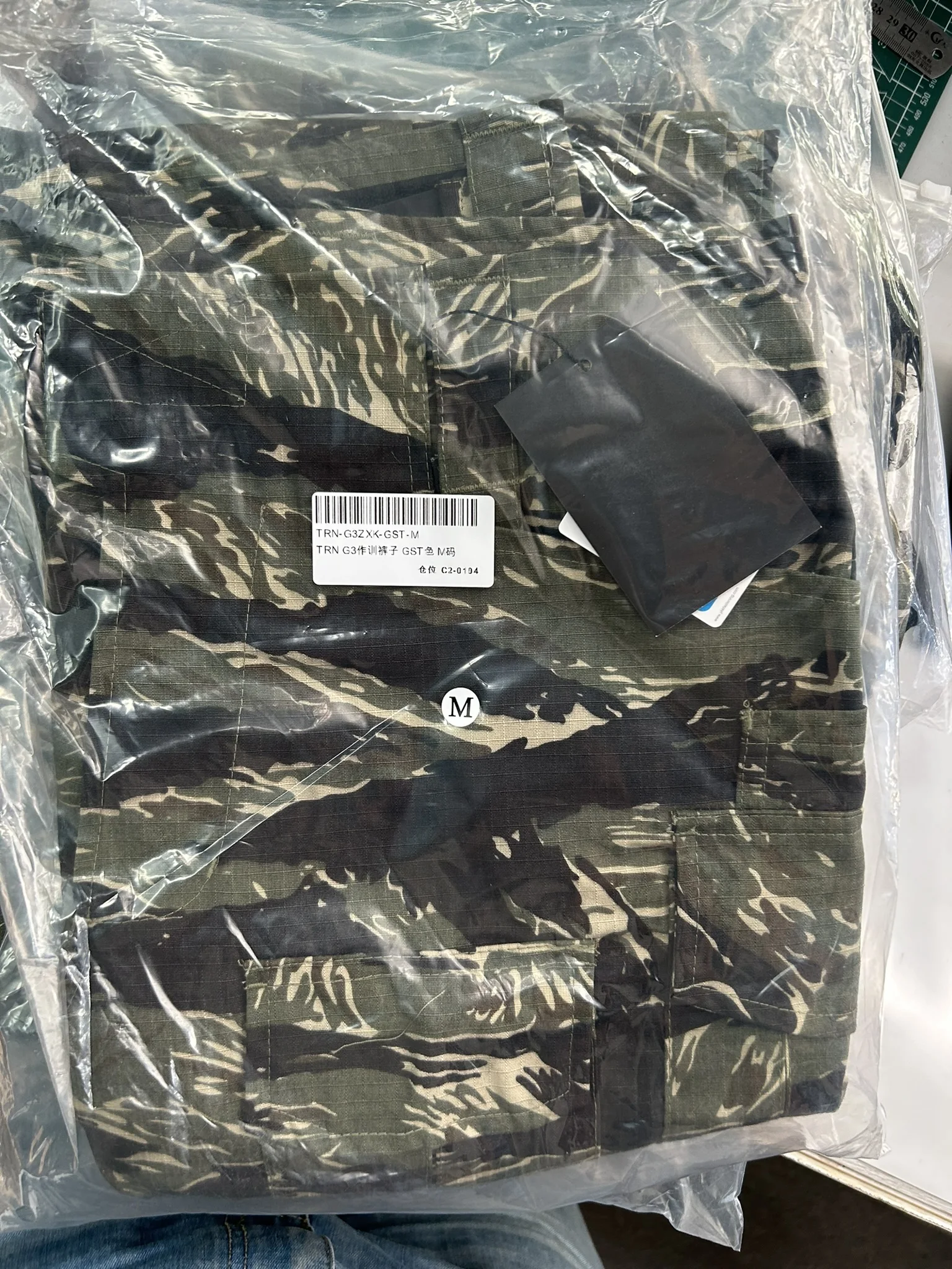 Pantalones de entrenamiento tácticos multifuncionales Tiger Stripe G3 y camisa de combate de asalto SP2 ligera - imagen 3