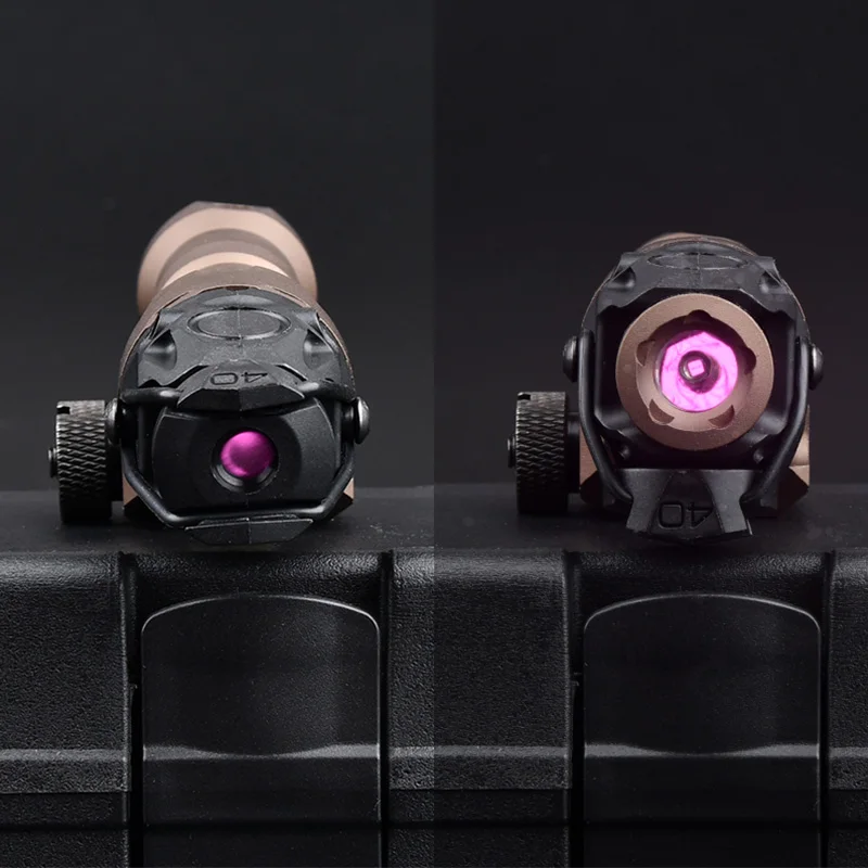 WADSN Airsoft KIJI K1 IR iluminador Tactica Scout luz arma de caza linterna Led apto para Rifle AR15 arma 20mm accesorios de riel - imagen 3