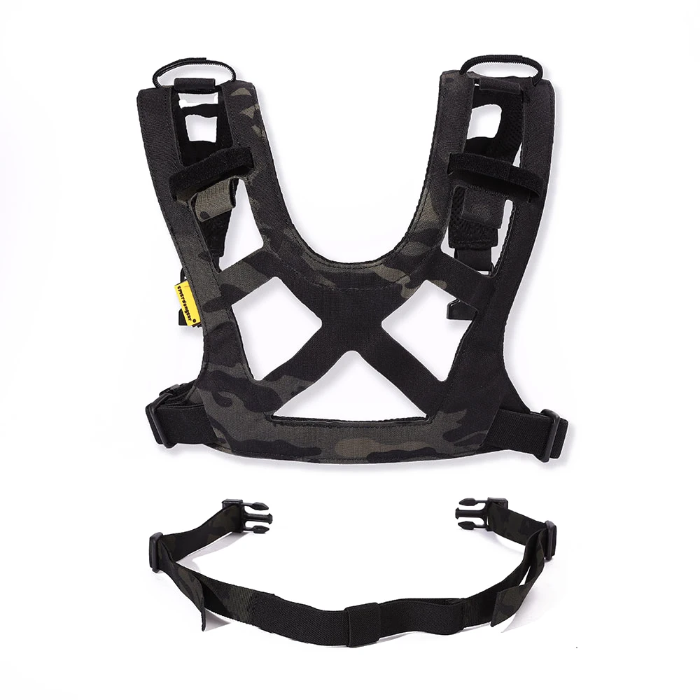 EMERSONGEAR para AIR LITE Kit de arnés de aparejo de pecho chaleco táctico correa trasera para el pecho sistema de transporte de caza combate de Paintball - imagen 3