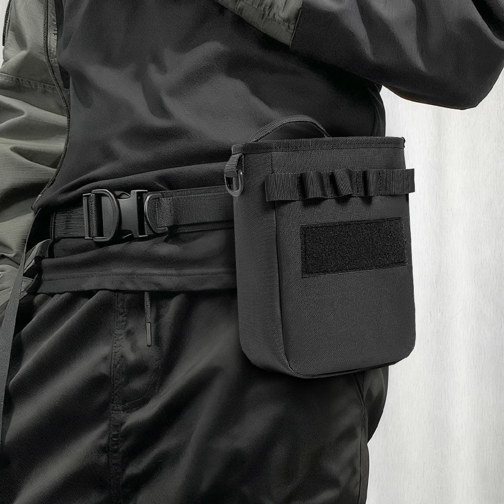 Bolsa de almacenamiento táctica con cordón, bolsa Molle multiherramienta, accesorios de caza, bolsa médica desmontable - imagen 3