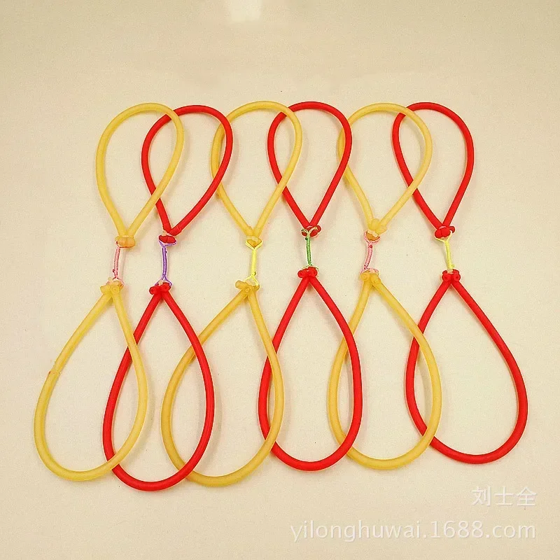 5/10 unids/set banda de goma para pesca tiro captura de peces tirachinas alta elasticidad captura para flecha de pescado tiro al aire libre - imagen 4