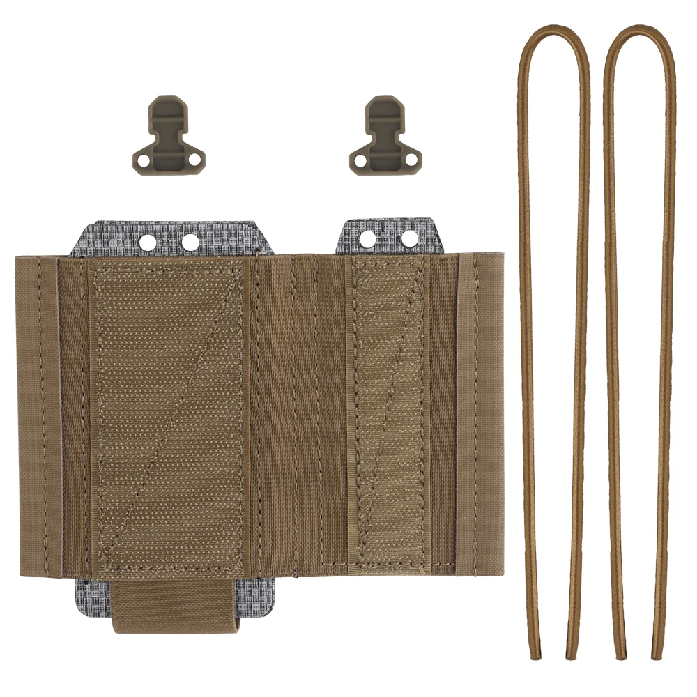 Bolsa táctica para artículos diversos, accesorios JAST, placa de inserción elástica de 9MM 5,56 7,62, bolsa porta revistas, equipo de caza de liberación rápida