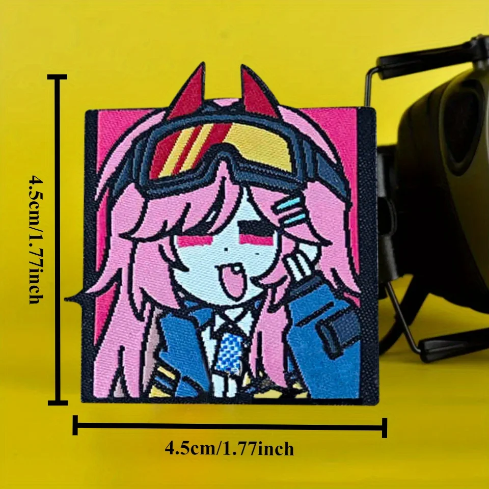 Parche táctico SIG MCX de primera línea para niña, insignia de moral militar, brazalete tejido, parches de gancho y bucle, pegatinas para ropa y mochila - imagen 3