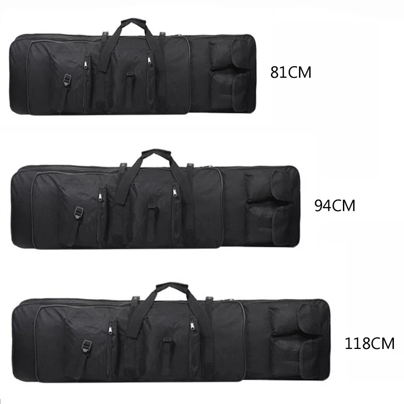 Mochila para Rifle CS para acampar al aire libre, cubierta táctica para pistola de aire, bolsa de caza de nailon, 81cm/94cm/118cm - imagen 3