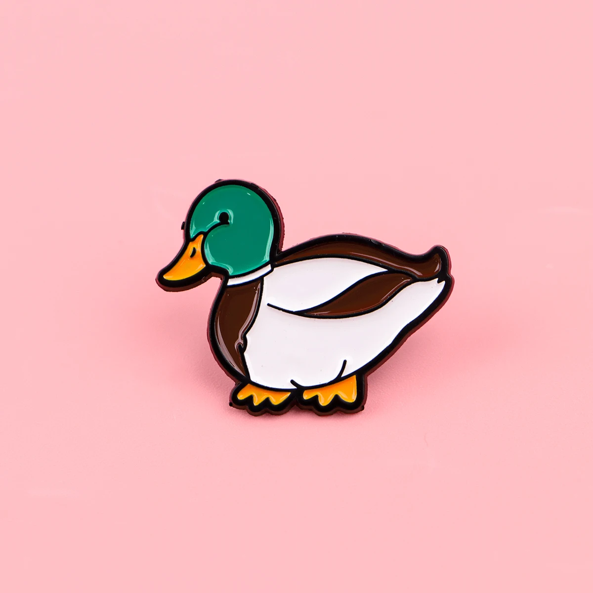 Pin esmaltado de pato bonito para solapa, broches de animales divertidos para decoración de ropa de mujer, alfileres de Metal, mochila, sombrero, insignia, accesorios - imagen 3