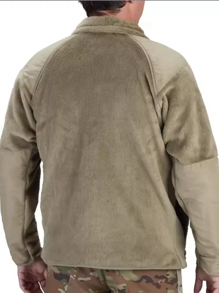 Chaqueta térmica de lana L3 para exteriores, abrigo táctico de piel de mono, Polartec, versión militar, Invierno - imagen 2