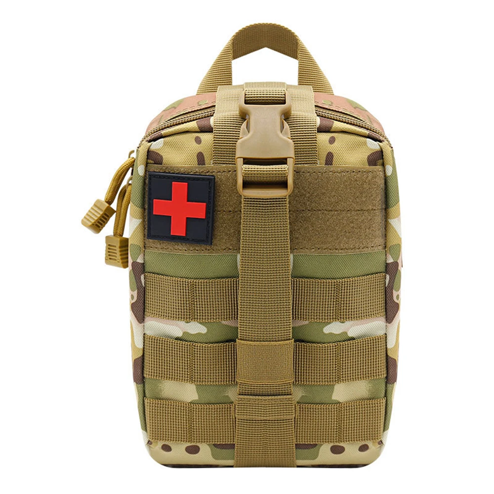 Bolsa táctica de primeros auxilios para botiquín médico, bolsa de nailon Molle EMT para supervivencia de emergencia, caja médica al aire libre, bolsa de SOS de gran tamaño - imagen 3