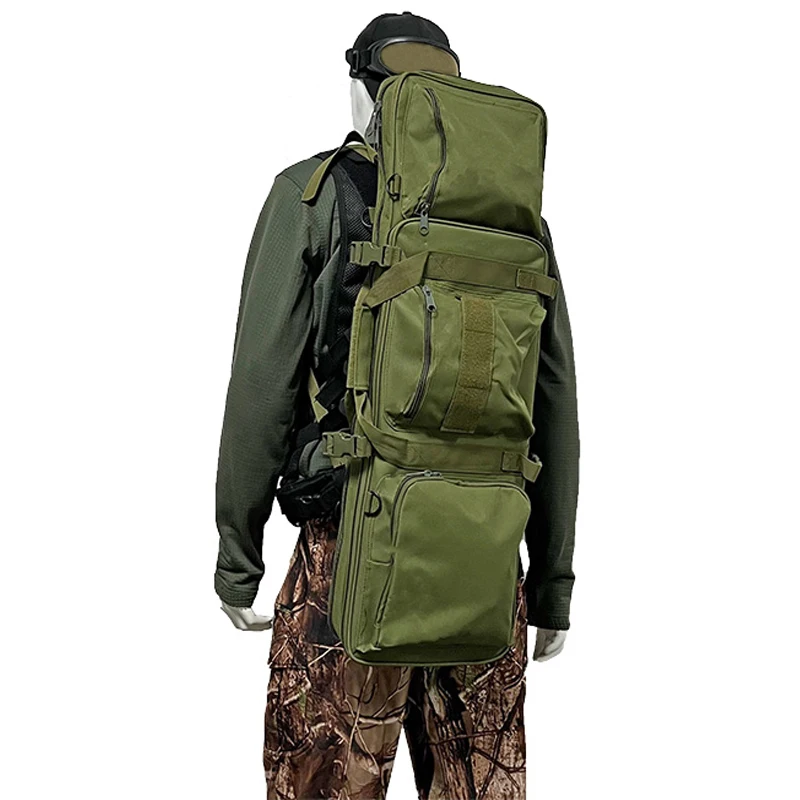 Accesorios de caza, mochila táctica de 85cm, bolsas para pistola, juego de guerra, tiro, Rifle Airsoft, estuche de almacenamiento para pistola, bolso de hombro para deportes al aire libre