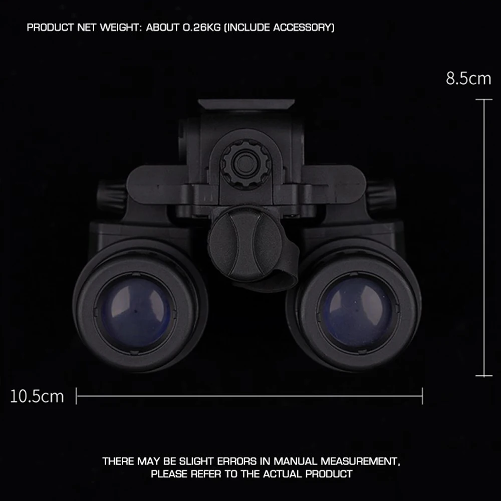 Casco táctico AN/PVS31, gafas de visión nocturna, caja de batería, modelo simulado, caza, tiro, casco Airsoft, Binocular, accesorios de Cosplay - imagen 3