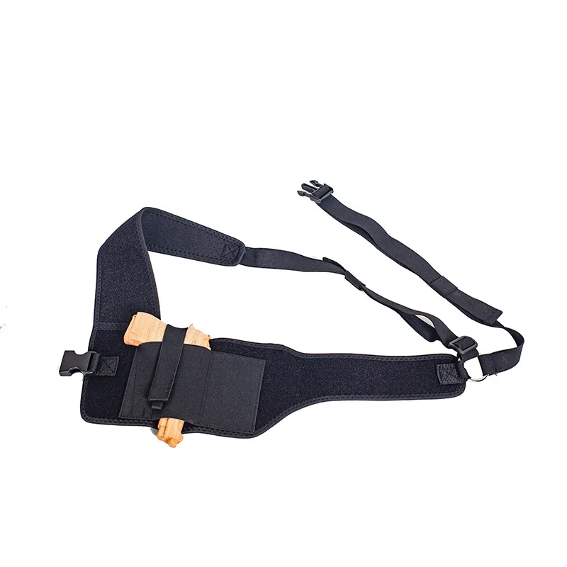 Funda para pistola de axilas de liberación rápida para caza al aire libre Glock oculto 17 19/CZ P09/P226/1911/M9 bolsa oculta para el pecho