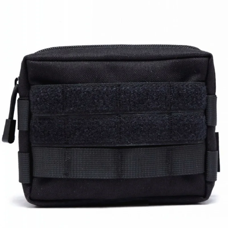 Bolsa Molle Tatical de caza EDC para exteriores, riñonera para teléfono móvil, bolsa de aseo portátil de nailon para hombre, bolso de mano para exteriores - imagen 4