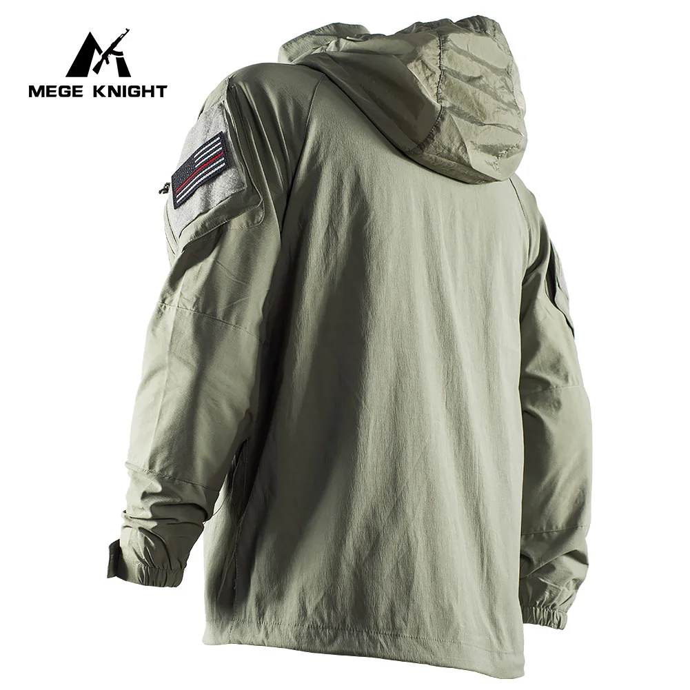 Mege-Chaqueta táctica Softshell PCU L5 para exteriores, abrigo de campo de combate de asalto de estilo fino de nailon para senderismo, uniforme militar de escalada - imagen 3