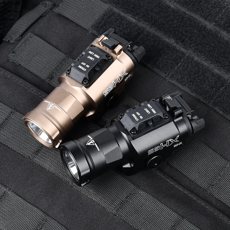 WADSN Tactic Airsoft Surefie XH35 X300 800lm linterna LED estroboscópica de potencia Ultra alta 20mm Rail arma Luz de caza - imagen 3