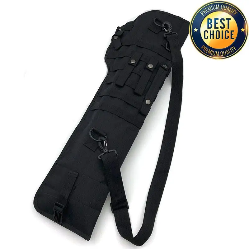 Funda táctica para Rifle y escopeta, funda M4 AK, armas de nailon Molle, soporte para caza Airsoft, Paintball, mochila táctica para pistola al aire libre - imagen 4