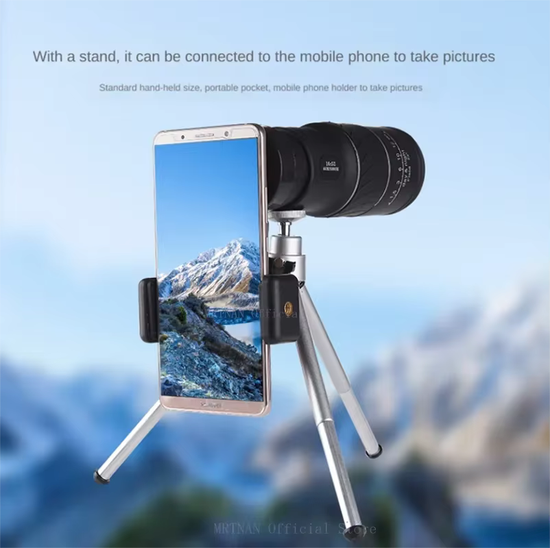 Telescopio monocular de visión nocturna de baja luz con trípode - imagen 2