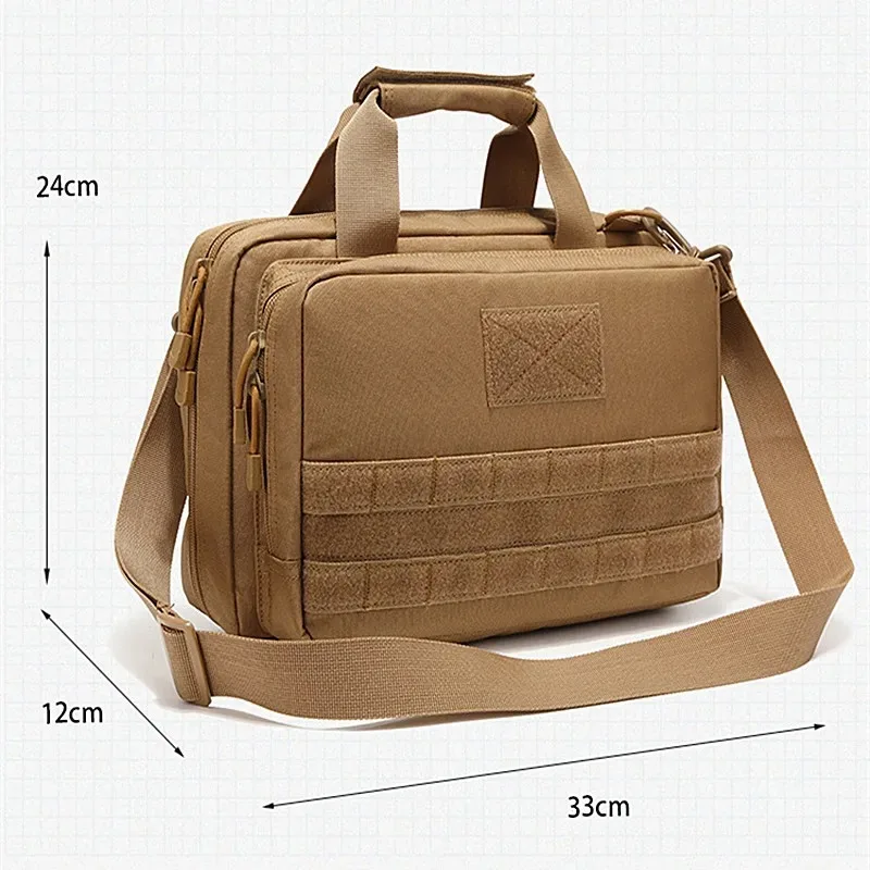 Bolso de hombro táctico para exteriores, bolsa impermeable de campo, multifunción, gran capacidad, almacenamiento de revistas, nuevo - imagen 5