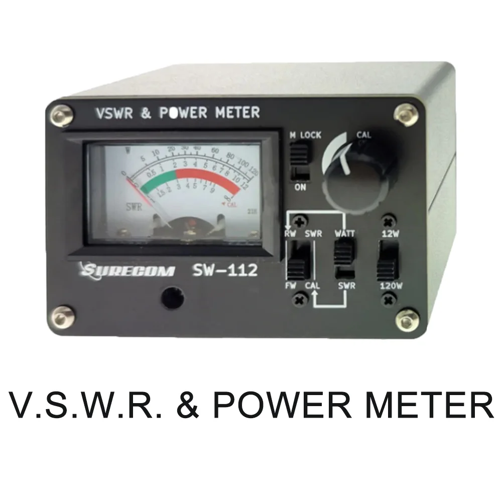 SURECOM SW-112 Medidor de SWR y potencia con LED para radioaficionados - imagen 2