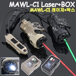 MAWL C1 Indicador láser táctico metal interruptor doble botón remoto