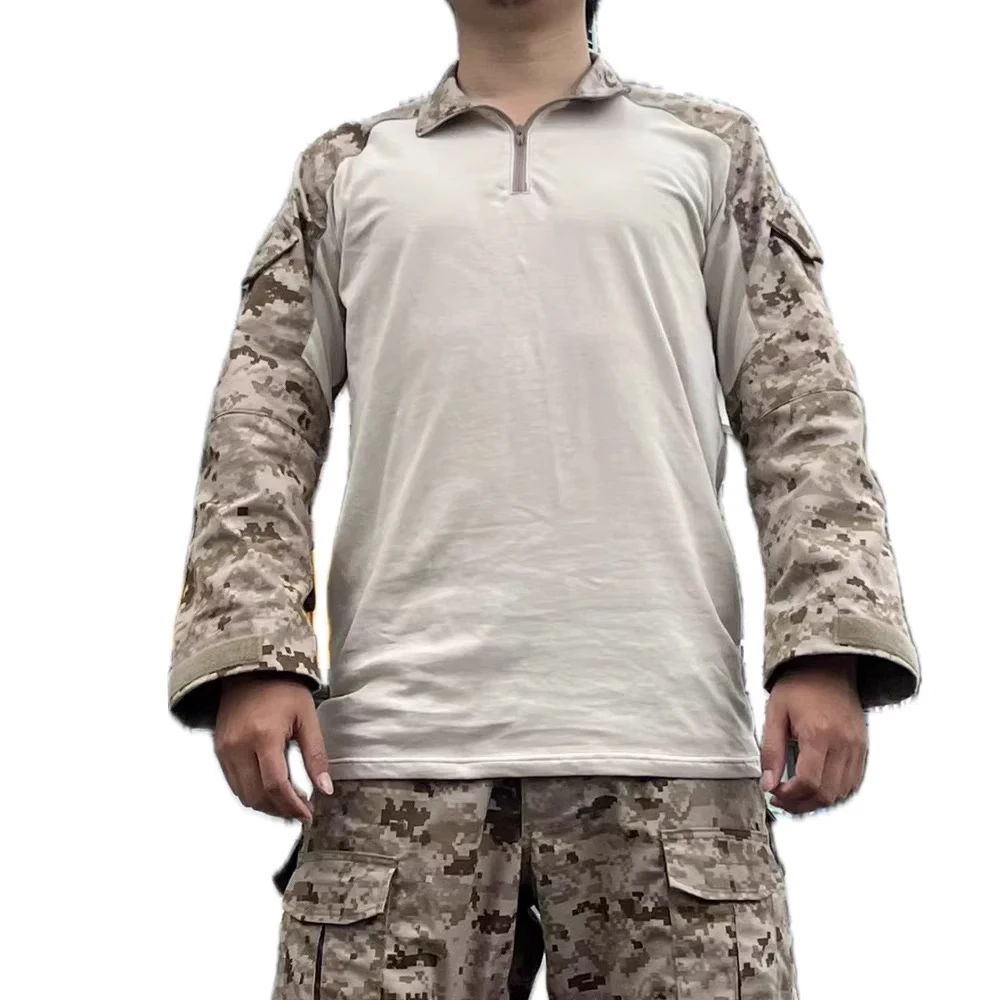 Camisa de combate AOR1 desierto ripstop GEN2 – Táctica militar - imagen 2
