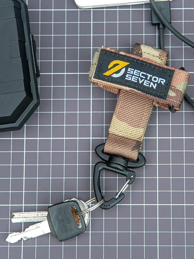 Hebilla de guante multifuncional, guantes tácticos para exteriores, almacenamiento de cuerda de montañismo, hebilla de gancho antipérdida - imagen 4