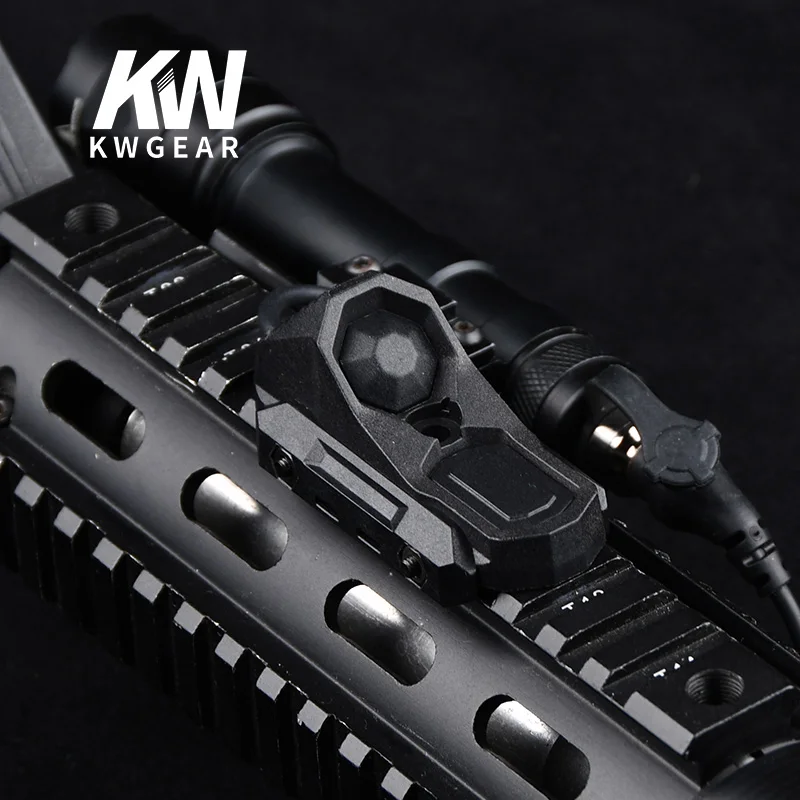 WADSN interruptor de luz de linterna AXON M600 táctico, versión de Cable único para riel Picatinny de 20mm, accesorios Keymod m-lok - imagen 2