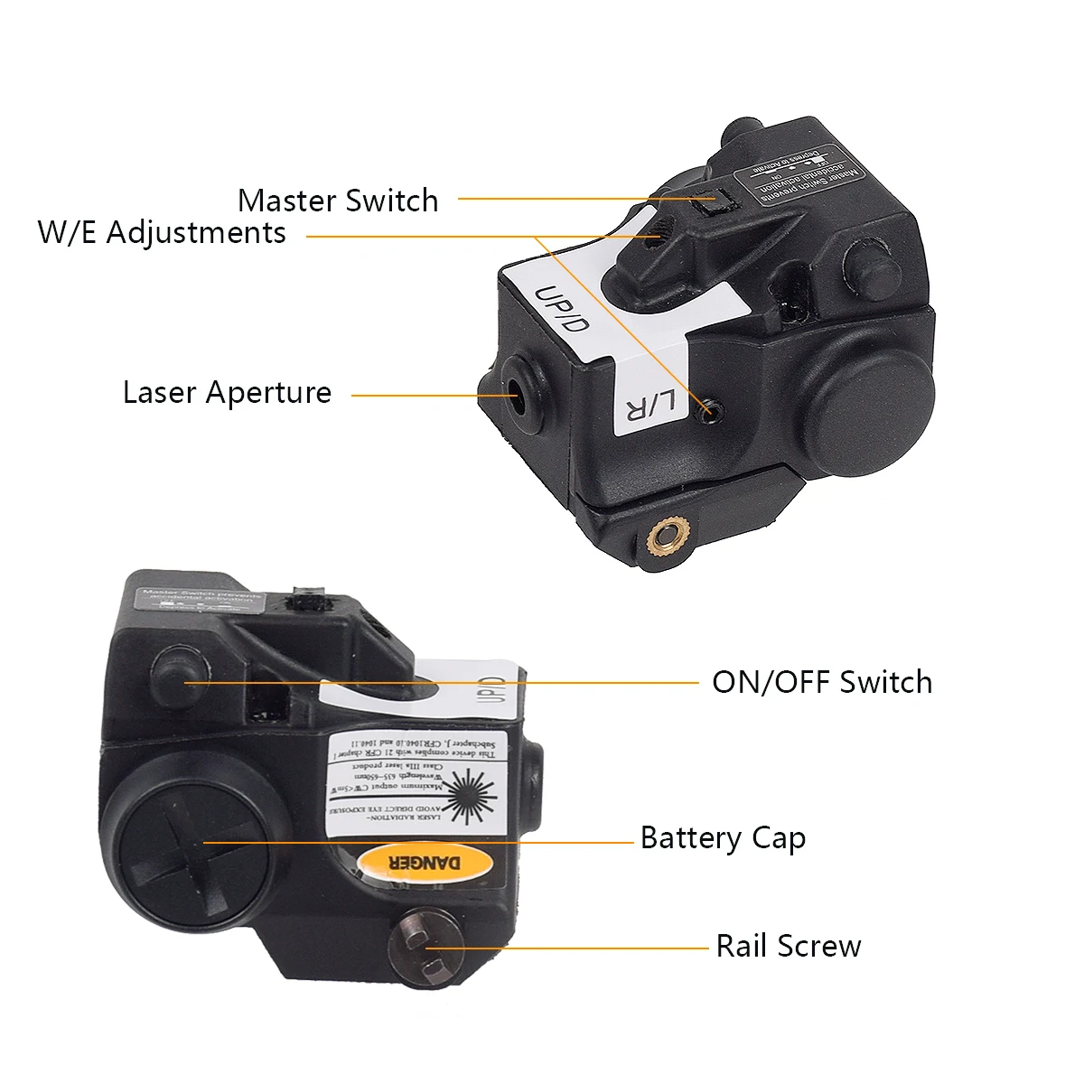 Arma táctica Pistola compacta Punto rojo Vista láser Pistola Scope Smith & Wesson Taurus G2c Scope Armas APX CZ-75 - imagen 2