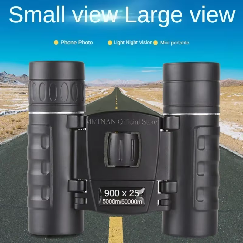 Monocular HD BAK4 plegable de largo alcance para caza y acampada