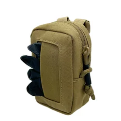 Bolsa para guantes desechable de látex, cinturón de trabajo de nailon, bolsa para guantes, bolsa EMT, bolsa de accesorios Molle, bolsa táctica de caza, accesorios