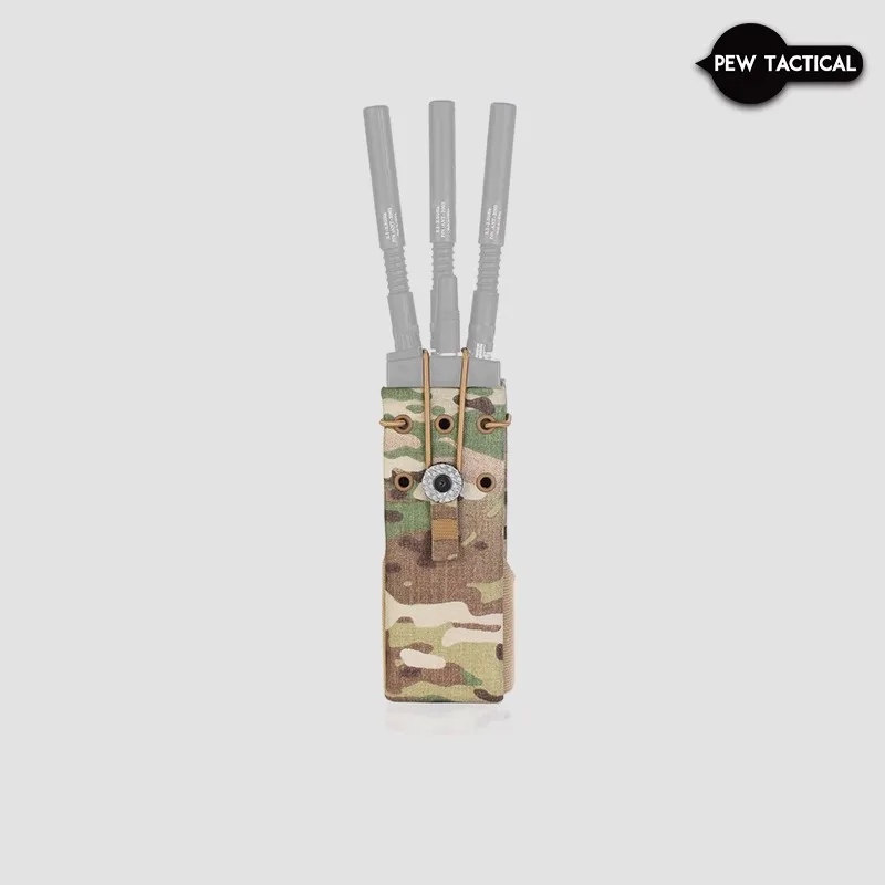 PEW TACTICAL FERRO STYLE RADIO POUCH para PRC152 MPU5 bolsillo de uso General 6x5 Airsoft PH84 - imagen 2