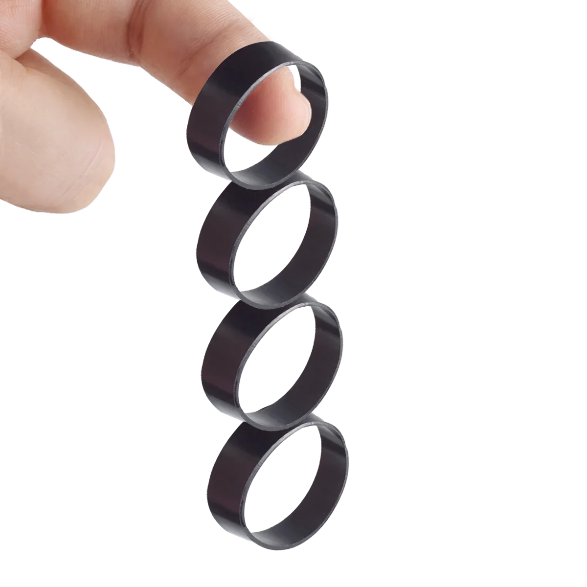 Anillo de goma elástica de alta resistencia para Airsoft táctico, 4 piezas, banda de goma para rifle de caza, DBAL A2 PEQ 15, linterna, vista láser - imagen 5