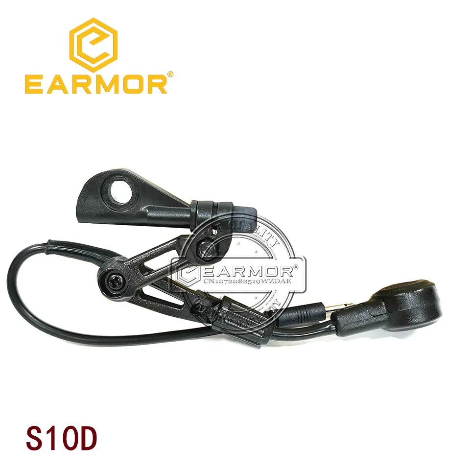 EARMOR-Micrófono de orejera de tiro, Boom de repuesto para auriculares tácticos M32 y M32H, accesorios de micrófono de comunicación - imagen 3