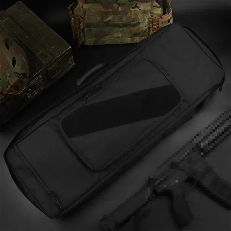 ERQYGRA-Bolsa táctica de caza para acampar, bolsa para Rifle de despliegue rápido, bolso de hombro portátil, accesorios para deportes al aire libre Airsoft - imagen 5