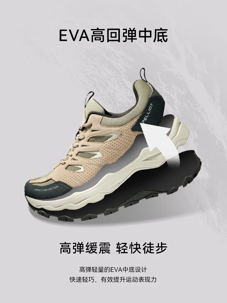 Pelliot-zapatos de senderismo impermeables para hombre y mujer, zapatillas de viaje para escalar, botas de caza, turismo, montaña, bota táctica - imagen 5