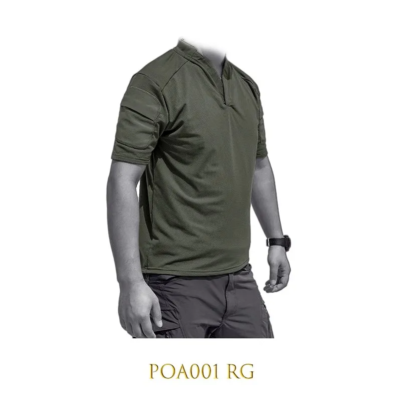 Camiseta de secado rápido y transpirable para hombre, camisa mejorada para exteriores, Verano