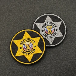 보안관 자수 패치, 액세서리 후크 앤 루프 패치, 야외용 모럴 배지, 의류 전술 배지 스티커