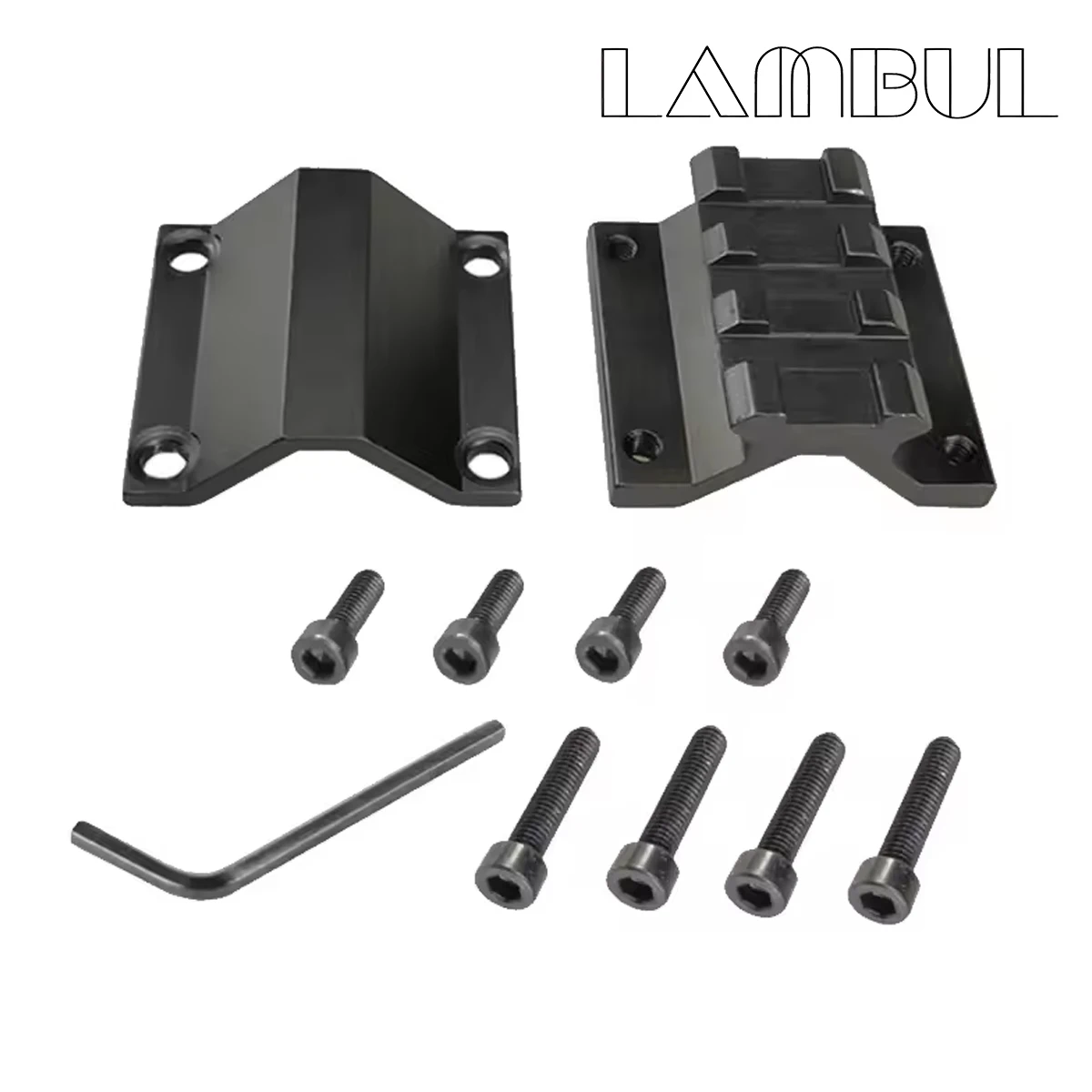 Adaptador de montaje de abrazadera de alcance ajustable Universal, Base de montaje de barril con riel de 20MM para linterna láser, accesorios de caza, 20-28mm - imagen 2