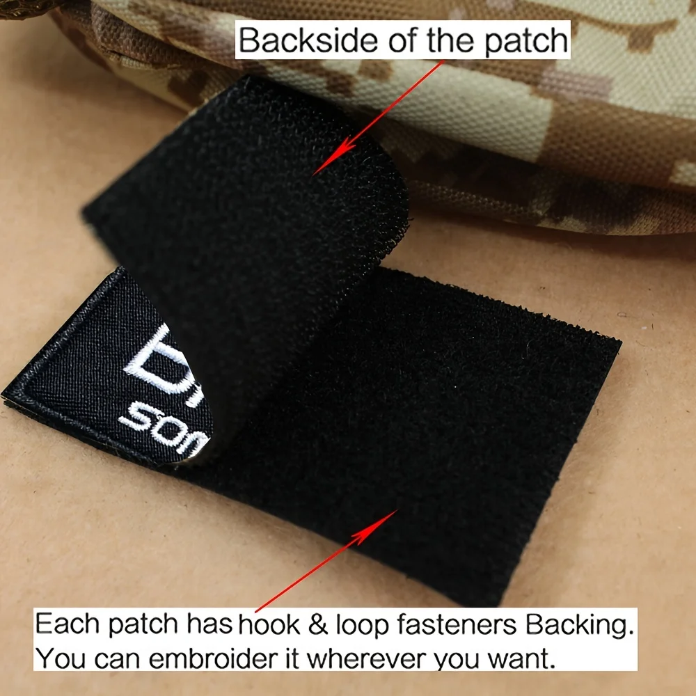 Parches Velcro Mochila TáCticos De Bordados BROKE SOMETHING-insignia de moral bordada táctica para mochila Molle, parche militar de Velcros, cierre de gancho y bucle, Meme divertido - imagen 3