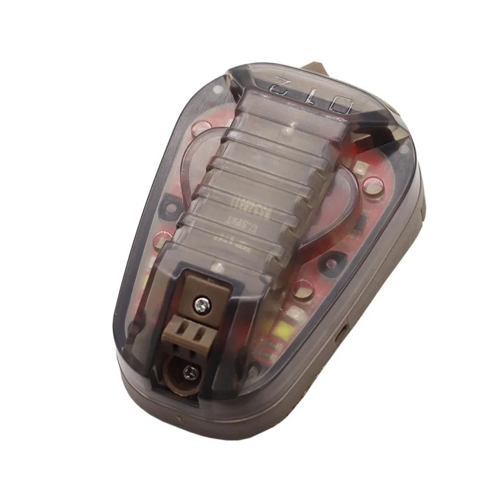 Luz táctica para casco, luz de señal de supervivencia, casco Airsoft, adaptador de lámpara IR, lámpara de identificación, luz para casco deportivo al aire libre - imagen 2