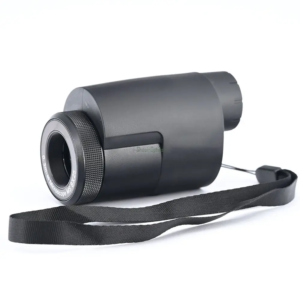 Shooin Optics Telescopio monocular 8x25 Telescopio portátil compacto de alta definición para senderismo Observación de aves Viajes - imagen 2